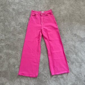 Zara Pink Women's Jeans